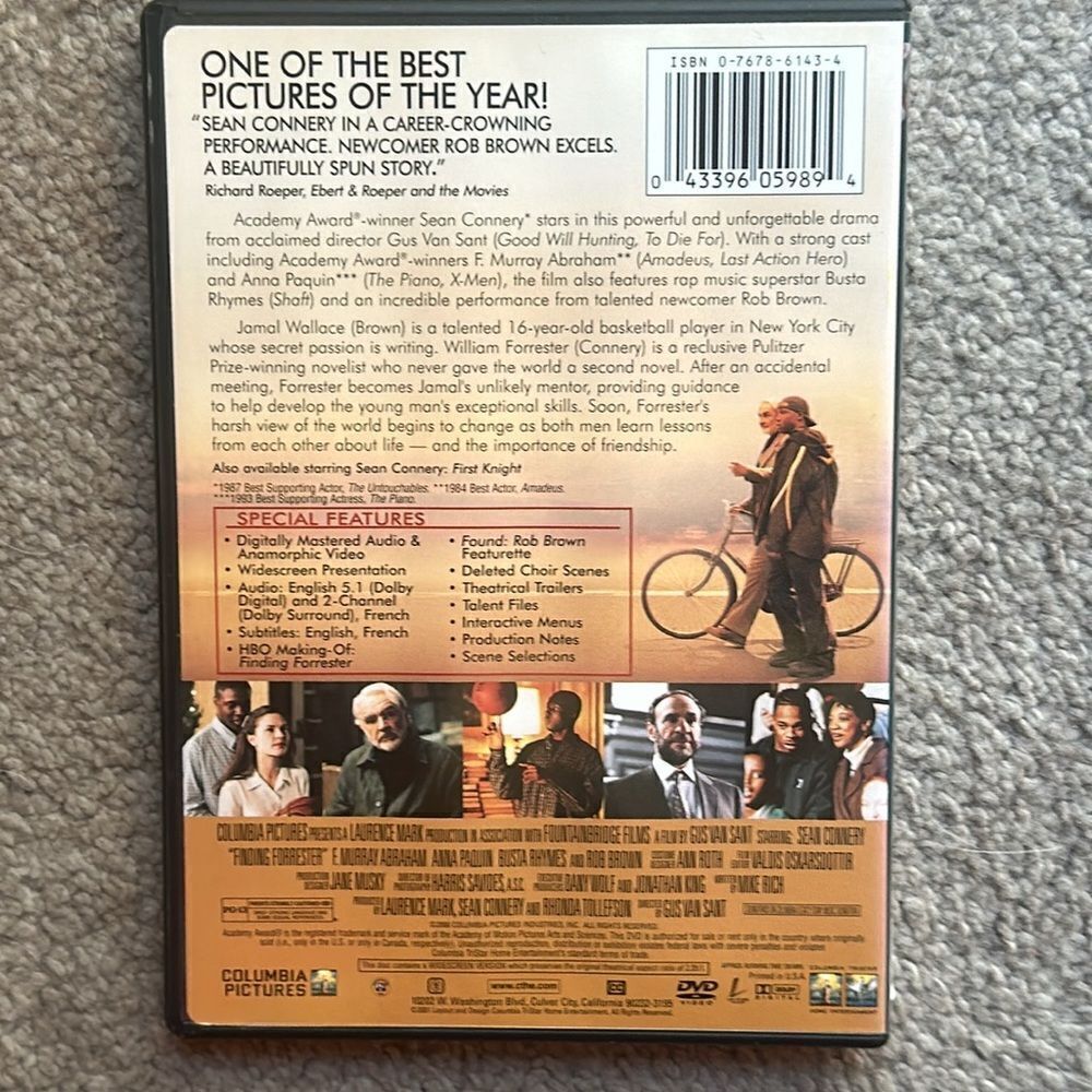 “Finding Forrester” DVD - Picture 2 of 5
